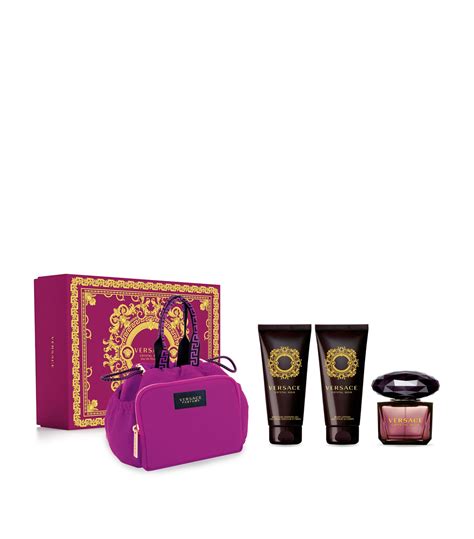 versace crystal noir 90ml gift set